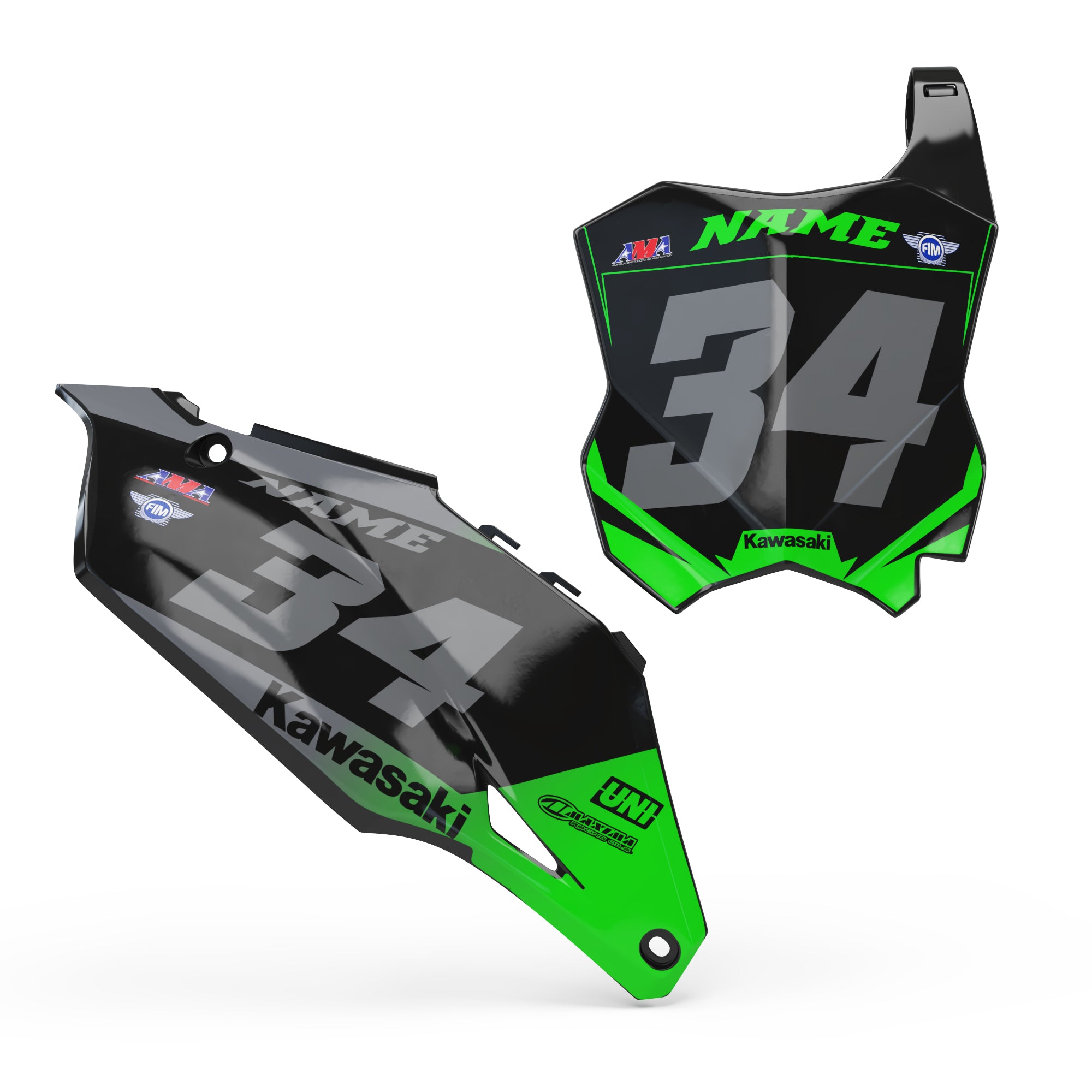 ニック様　(1件目) Kawasaki Numbers – Viscid Design Co.